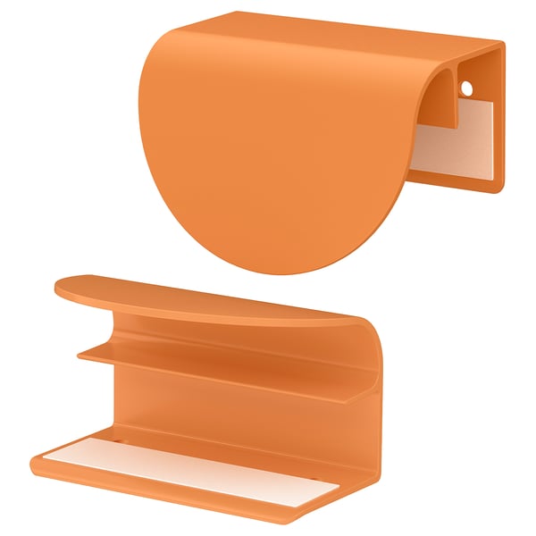 LATMASK clip-on handle, orange, 60 mm 2 pz.