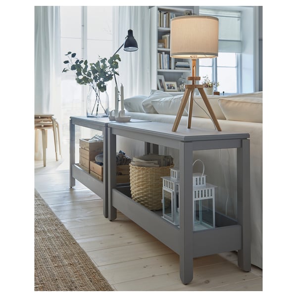 LAUTERS - Table lamp, ash/white ,