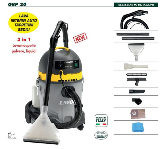 Bricocenter BIDONE ASPIRA SOLIDI/LIQUIDI GBP 20