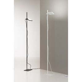 BOOK WHITE STEEL FLOOR LAMP H182 LED 15W