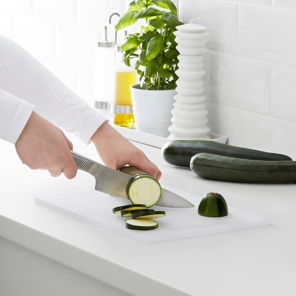 LEGITIM - LEGITIM Chopping board, white, 34x24 cm