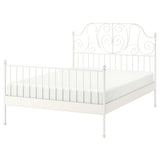 LEIRVIK bed frame, white, 140x200 cm
