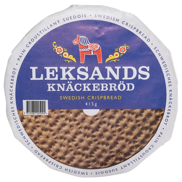 LEKSANDS KNÄCKEBRÖD rye crispbread, round