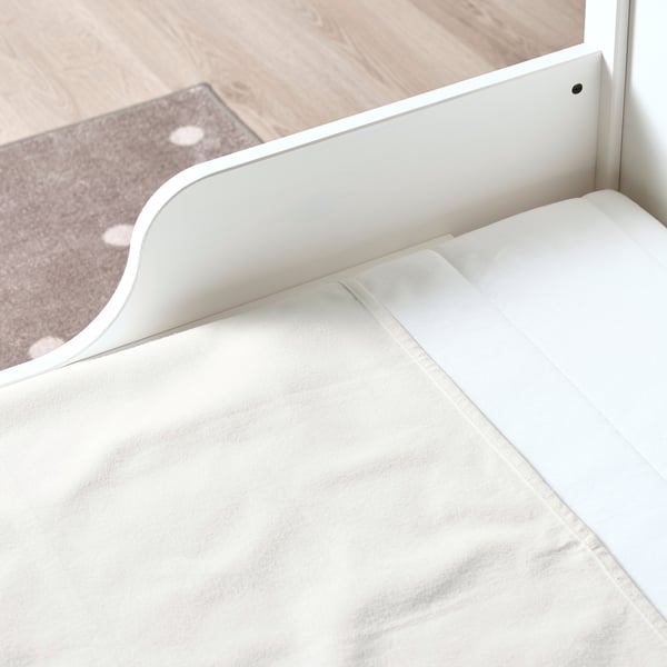 LEN mattress protector, white, 70x100 cm