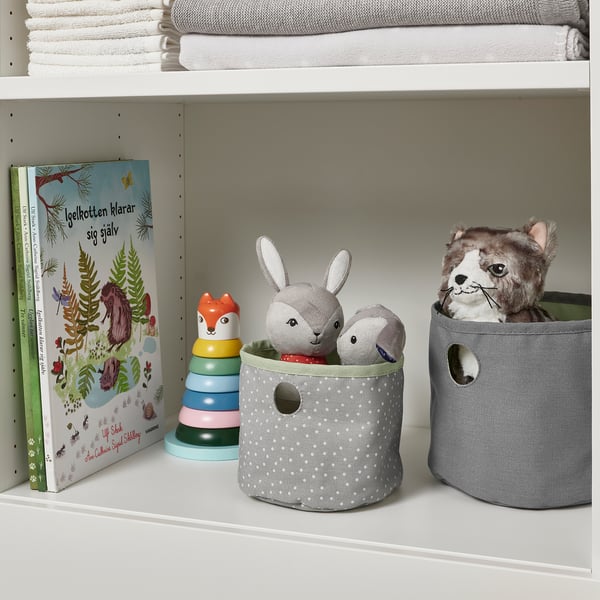 LEN box set of 2, green/light grey