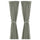 LENDA curtains with tie-backs, 1 pair, light grey-green/with heading tape, 140x300 cm