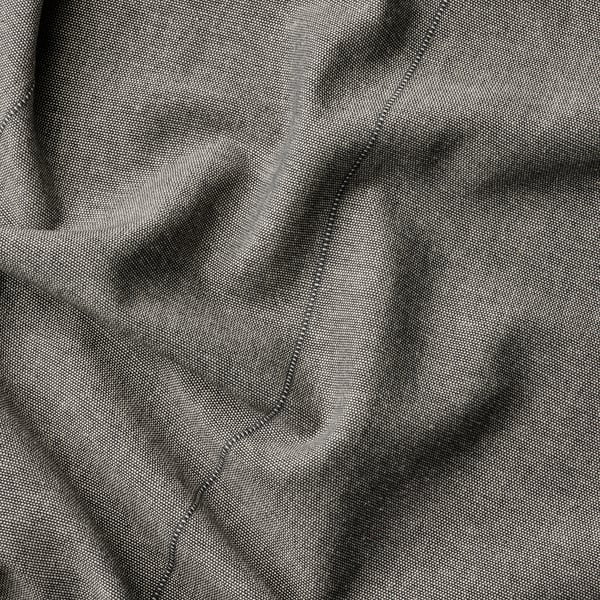LENDA - Curtain with bracelet, 2 sheets, dark grey, , 140x300 cm