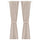 LENDA curtains with tie-backs, 1 pair, light pink/with heading tape, 140x300 cm