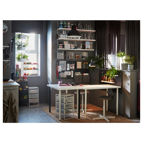 LENNART drawer unit, white, 30x56x34 cm