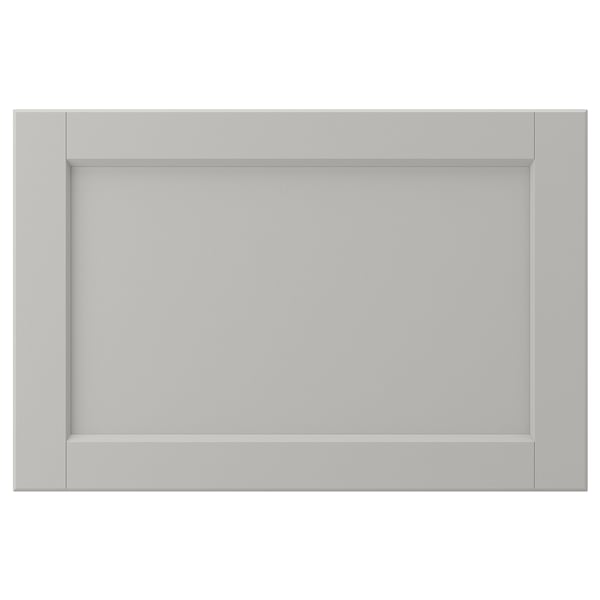 LERHYTTAN - Door, light grey, 60x40 cm