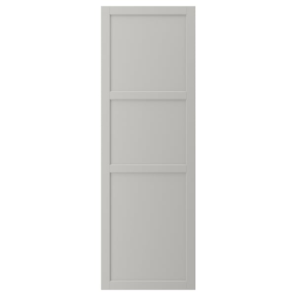LERHYTTAN door, light grey, 60x180 cm