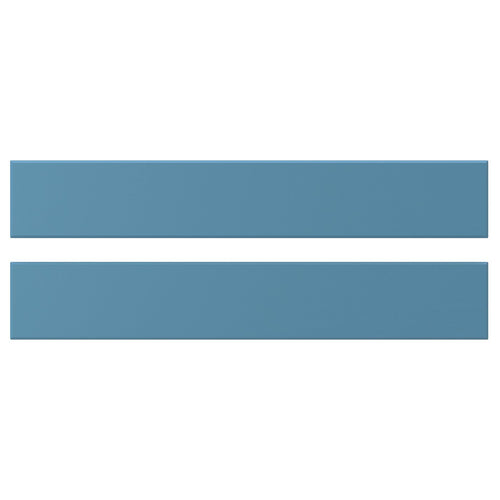 LERHYTTAN drawer front, blue, 60x9.7 cm, 2 pack