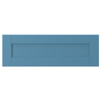 LERHYTTAN drawer front, blue, 60x20 cm