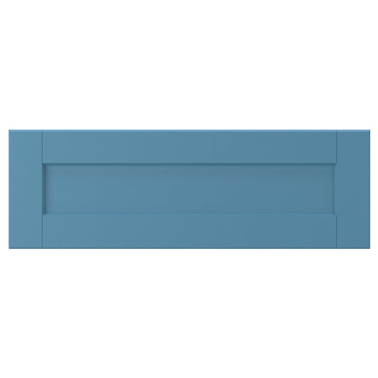 LERHYTTAN drawer front, blue, 60x20 cm
