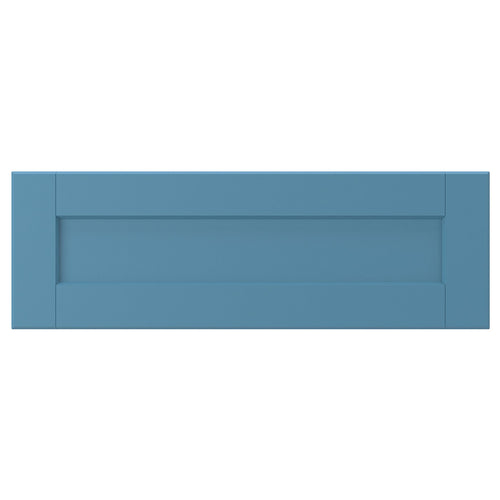 LERHYTTAN drawer front, blue, 60x20 cm