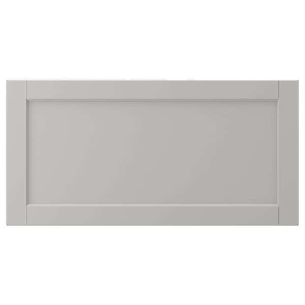 LERHYTTAN drawer front, light grey, 80x40 cm