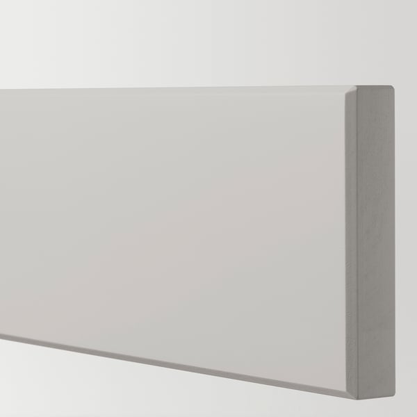 LERHYTTAN - LERHYTTAN Drawer front, light grey, 60x10 cm