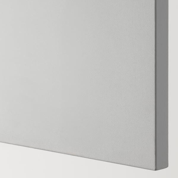 LERHYTTAN cover panel, light grey, 39x240 cm