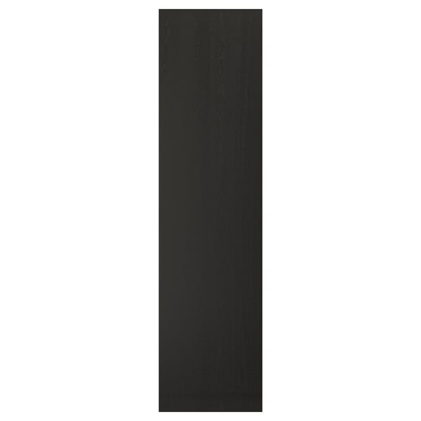LERHYTTAN cover panel, black stained, 62x240 cm