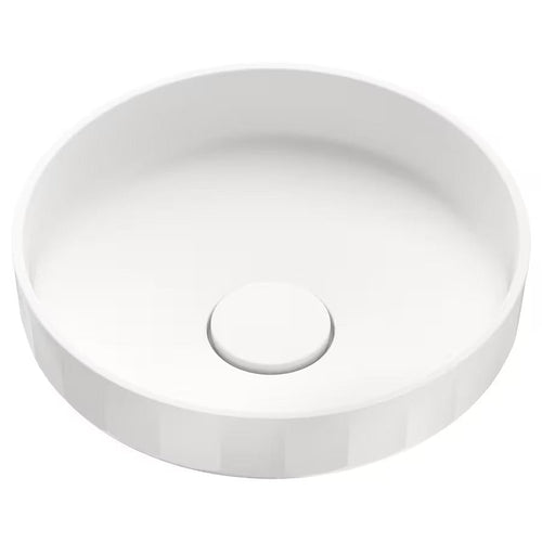 LERSJÖN countertop wash-basin, 38x14 cm