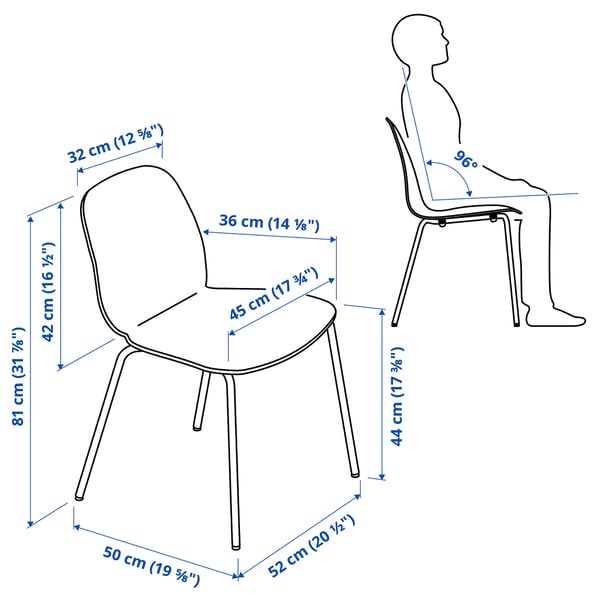 LIDÅS - LIDÅS Chair, green/Sefast chrome-plated