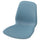 LIDÅS seat shell, blue, 45x42 cm