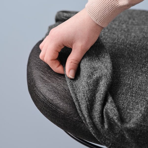 Ikea LIDKULLEN Stool for active seat - Gunnared dark grey ,