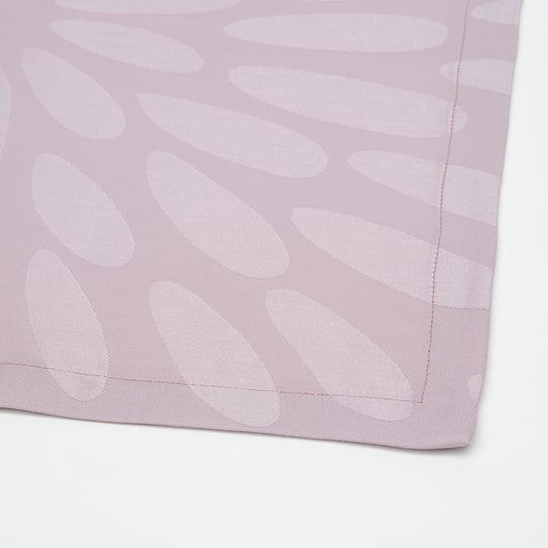 LIGUSTER - LIGUSTER Napkin, patterned pale lilac, 40x40 cm