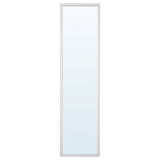 LILJETRÄD mirror, white, 30x115 cm