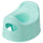 LILLA children's potty, turquoise, 27x24 cm