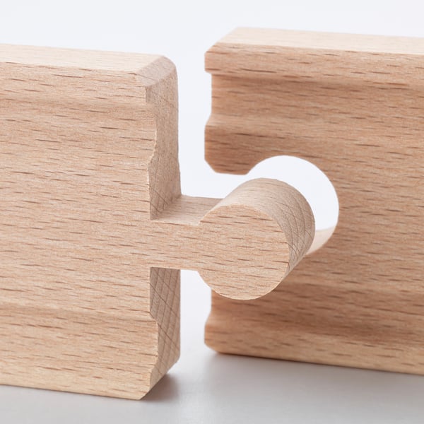 LILLABO - LILLABO 20-piece basic train set, multicolour