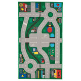 LILLABO rug, green, 75x133 cm