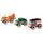 LILLABO 3-piece vehicle set, fire truck sports car/tow truck multicolour
