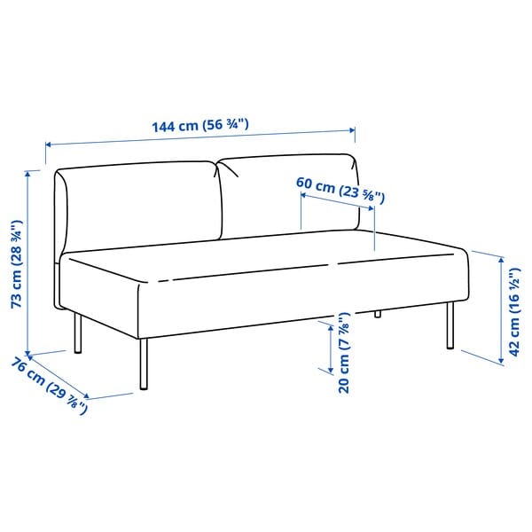 Ikea LILLEHEM - 5 seater sectional sofa/tablecloth, Gunnared/brown-red wood