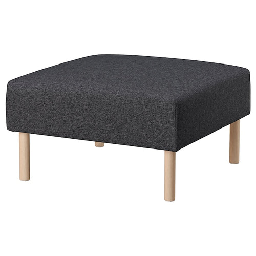 LILLEHEM - 1-seater element, Gunnared dark grey/wood