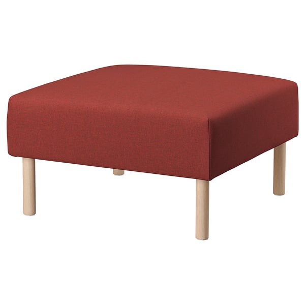 LILLEHEM 1-seat module, Gunnared brown-red/wood, 72x42x72 cm