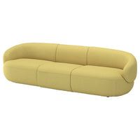 LILLESÄTER 4-seat sofa, Gunnared bright green-yellow, 269 cm