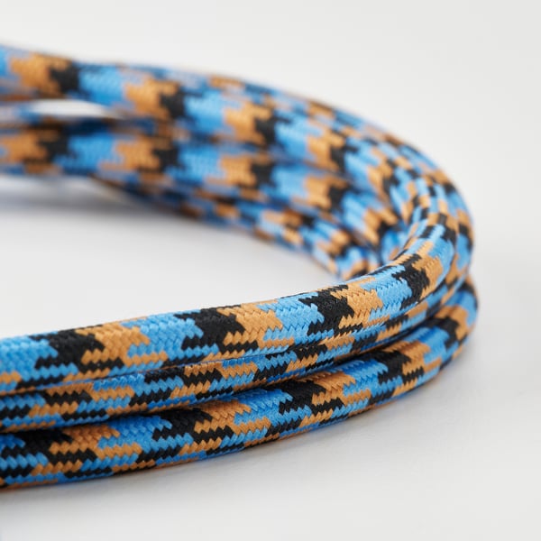 LILLHULT USB-A to USB-C, blue/orange, 1.5 m