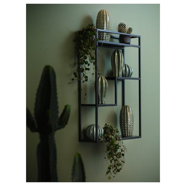 Ikea LINDÅSEN - Display shelf, anthracite, 40x60 cm