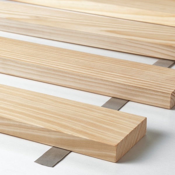 LINDBÅDEN Slatted base, pine, 80x200 cm , 80x200 cm