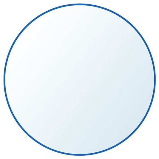 Ikea LINDBYN - Mirror, blue, 50 cm