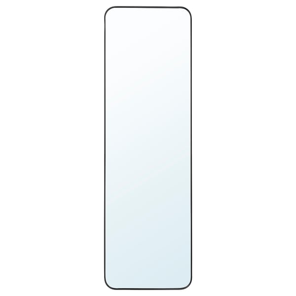 LINDBYN - LINDBYN Mirror, black, 40x130 cm