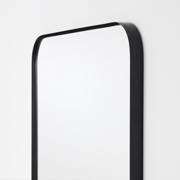 Ikea LINDBYN - Mirror, black, 28x60 cm