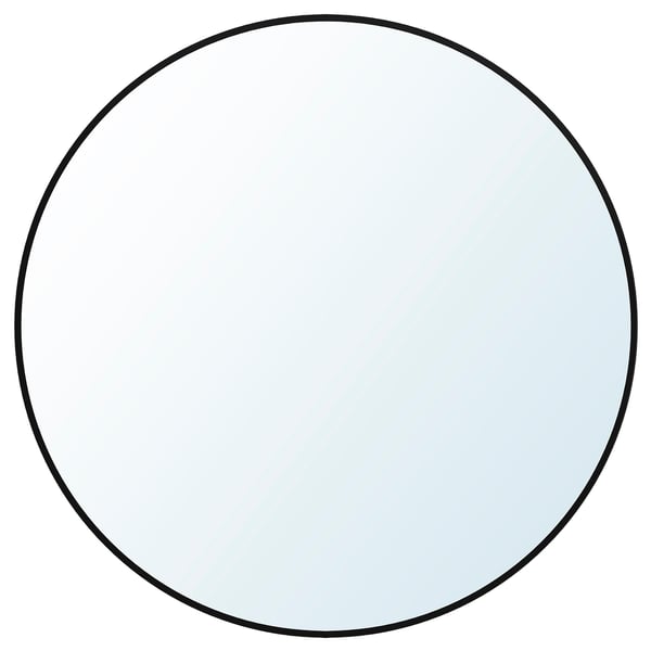 LINDBYN - LINDBYN Mirror, black, 50 cm