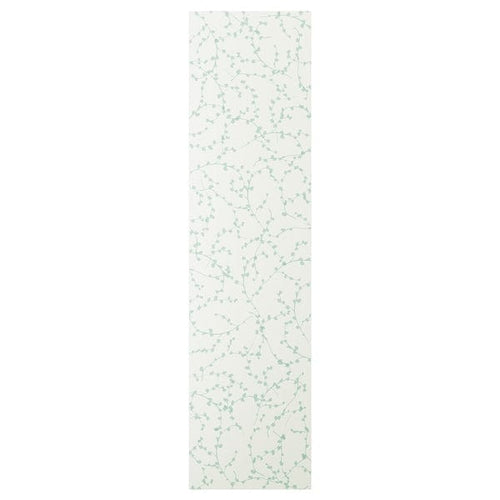 LINNABERG - LINNABERG Door, green/patterned, 50x195 cm
