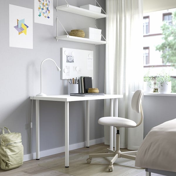 Ikea LINNMON / ADILS - Table, white, 100x60 cm