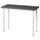 LINNMON / OLOV - LINNMON / OLOV Desk, dark grey/white, 100x45 cm