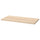 LINNMON - LINNMON Table top, white stained oak effect, 100x45 cm