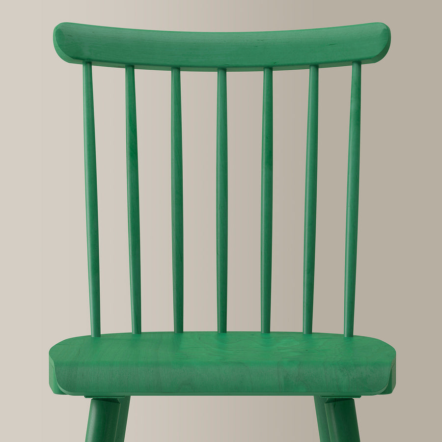 LISABO / HÖGVED table and 2 chairs, ash veneer/green, 88 cm