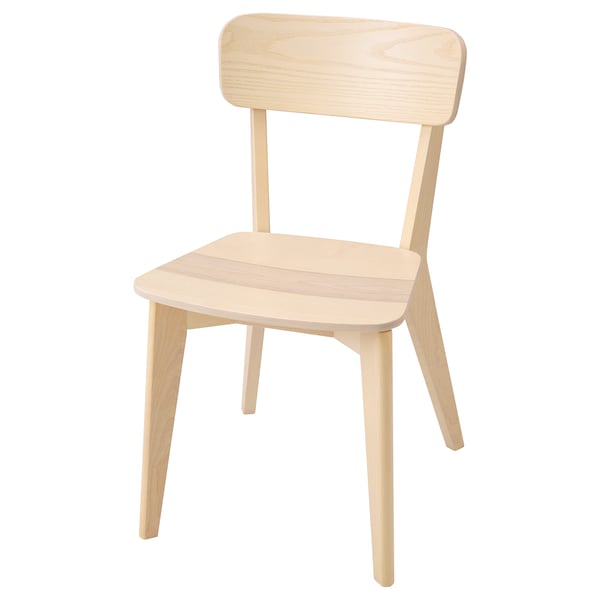 LISABO chair, ash, 46x80x51 cm
